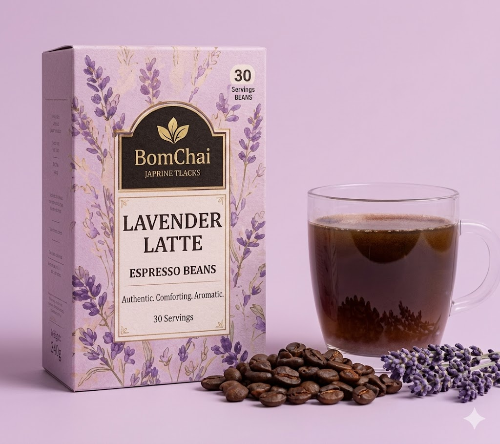 Calm Lavender Latte - Espresso Beans
